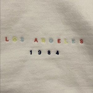 SOLD!! Brandy Melville Los Angeles 1984 Hoodie